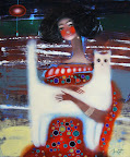 "VELVET NIGHT" 55x46 (oil/acrylic on canvas) -no-