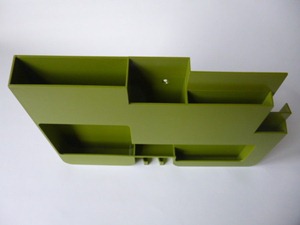 Platignum wall organizer, olive green