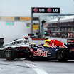 Lewis Hamilton, McLaren - Mark Webber, Red Bull, Crash