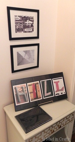 typography in entry way typography in entry way