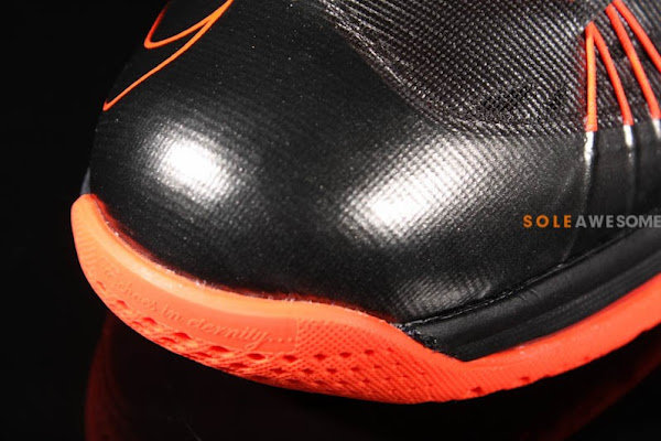 Nike Air Max LeBron X Low Black  Orange 579765001