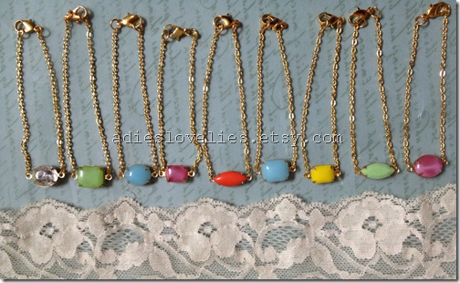 vintage stone bracelets 076