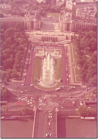 The view from Eiffel Tower