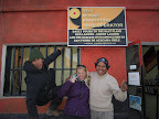 And back to Uyuni safe and sound! Lucio our guide, Hails and Papa our driver and cook. All courtesy of Red Planet Expeditions. What a great trip!