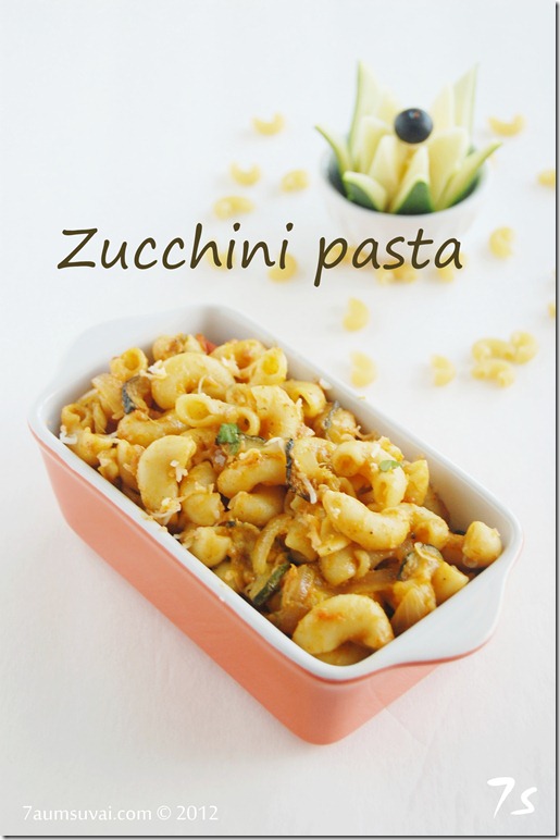 Zucchini pasta