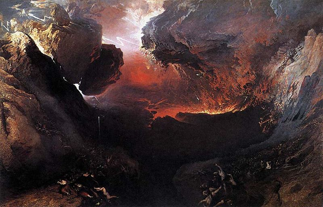 Velký den jeho hněvu (The Great Day of His Wrath), c. 1853, by John Martin (1789–1854)