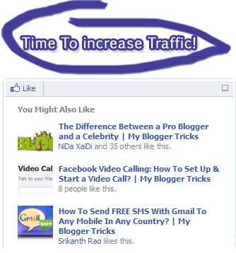 Facebook Recommendations bar Facebook Recommendations bar