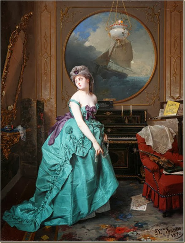 Femme au miroir