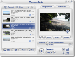 Watermark Factory Main Interface Watermark Factory Main Interface