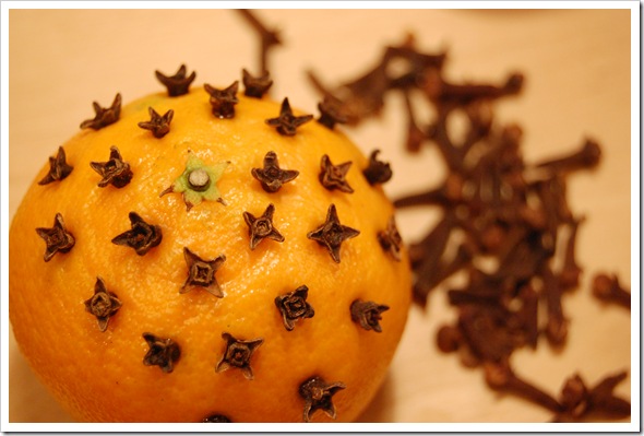 oranges cloves begin