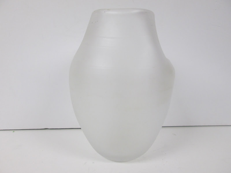 Signed Art Glass Vase 2