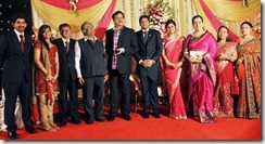 Actor Anjan Srivastav son wedding photo