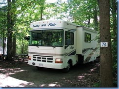 6981 Doe Lake Campground Rizzort - our campsite #74 6981 Doe Lake Campground Rizzort - our campsite #74