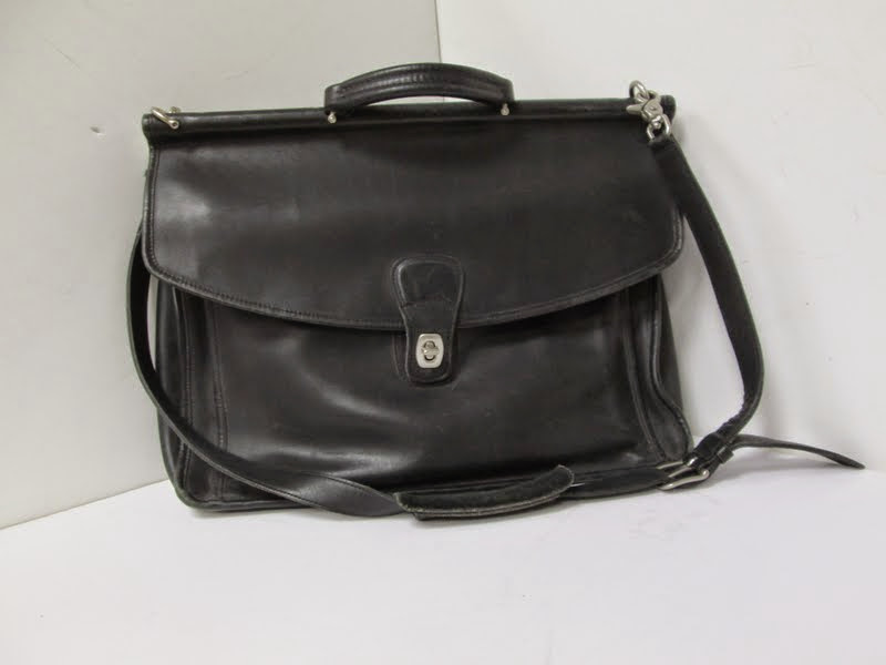 Vintage  Black Coach Satchel