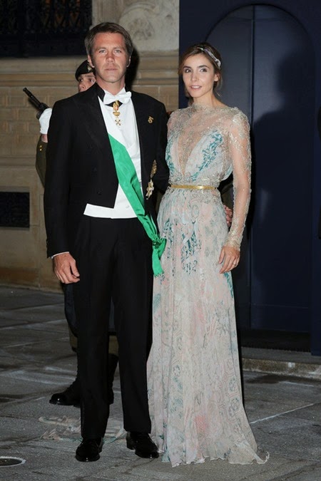 Filiberto de Saboya y Clotilde Courau Filiberto de Saboya y Clotilde Courau