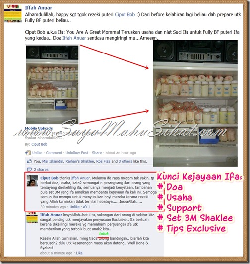 Rahsia Ciput Bob_Ifa Buat Stok Susu Dalam Pantang dengan 3M Breastfeeding Set Shaklee di SayaMahuSihat Rahsia Ciput Bob_Ifa Buat Stok Susu Dalam Pantang dengan 3M Breastfeeding Set Shaklee di SayaMahuSihat