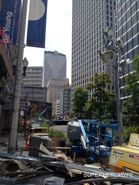 Dawn of the Planet of the Apes Set Photos Tease the 'Human Nation' 02