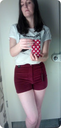river island tee and shorts