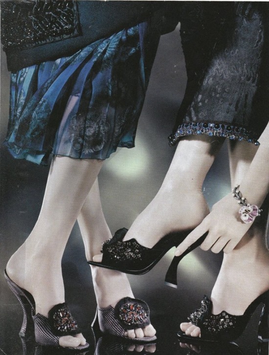 prada fall winter 2004 campaign shoes meisel