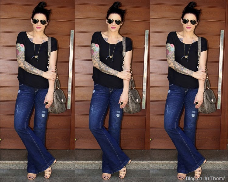 look básico jeans e camiseta2 look básico jeans e camiseta2