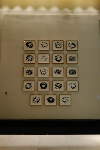 A gorgeous art installation in THEhotel's lobby. It is hard to avoid inspiration in a city like Las Vegas.