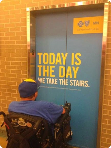 take the stairs fail