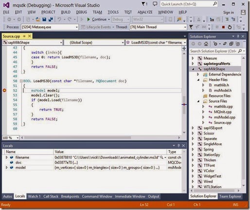 Execution paused at breakpoint Execution paused at breakpoint