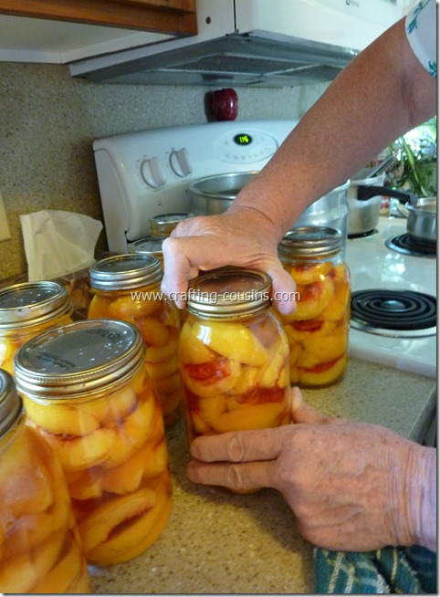 Home canned peaches by the Crafty Cousins (32)