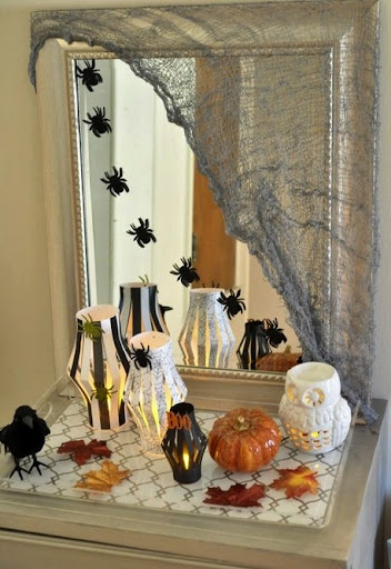 Today we're going to make some easy versatile and cute Halloween lanterns