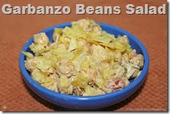Garbanzo Beans Salad Garbanzo Beans Salad