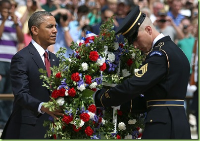 Barack Obama Memorial Day Commemorated Arlington VVOW_eMrH_Yx