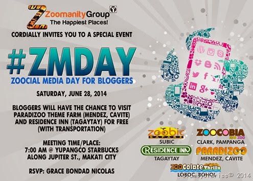 ZOOCIAL MEDIA INVITE ZOOCIAL MEDIA INVITE
