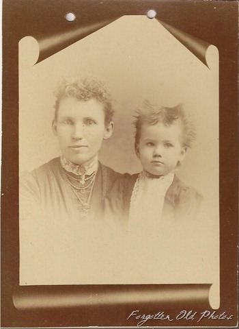 Vene age 37 Carl maybe 2 years six months.  Date of photo 1889