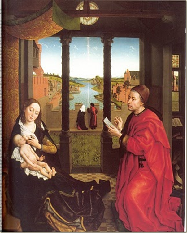 Rogier Van der Weyden, St Luc peignant la Vierge