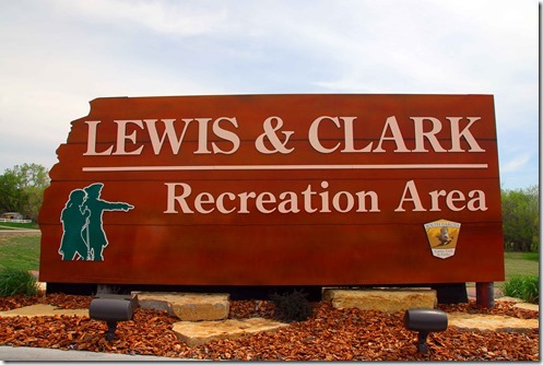 Lewis and Clark Sign SD