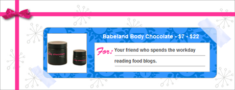 Babeland Edible Body Chocolate | Babeland.com