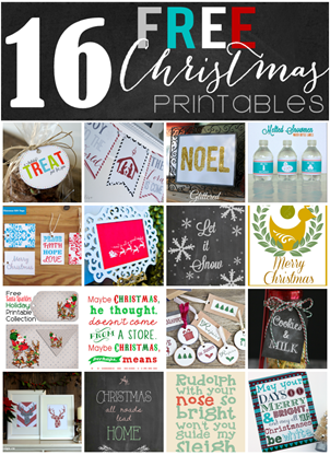 Christmas Printables Blog Hop Christmas Printables Blog Hop