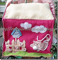 borsa casetta in feltro borsa casetta in feltro