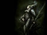 Mage With Dark Staff