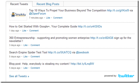 Linkedin Company pages Twitter
