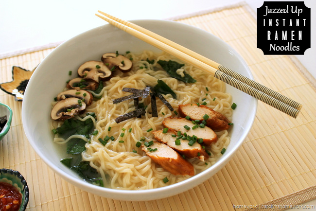 Instant Ramen Upgrade - homework (2) Instant Ramen Upgrade - homework (2)