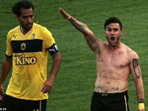 Selebrasi Hormat Ala Nazi Mengantar Katidis tak bisa Bermain Seumur Hidup