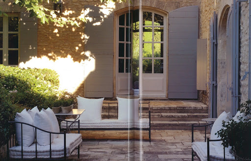 Afternoon on the terrace.