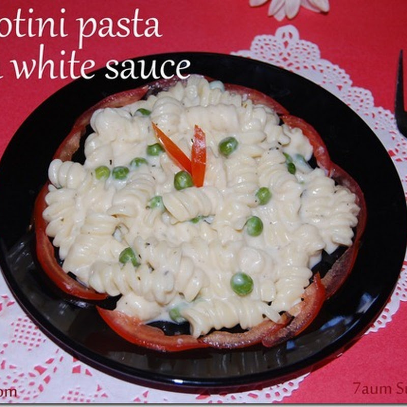 Rotini pasta with white sauce 7sPreLive