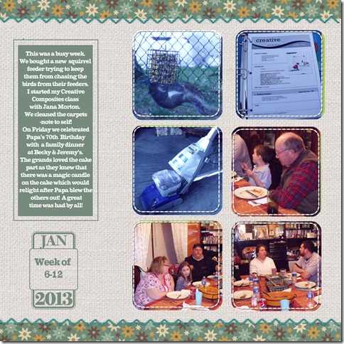 Week 2 Left Page