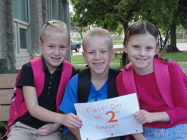 First Day of Second Grade
