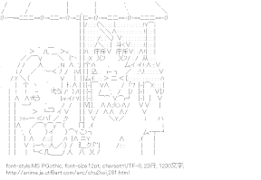 [AA]凸守早苗 ＆ 丹生谷森夏 （中二病でも恋がしたい！）
