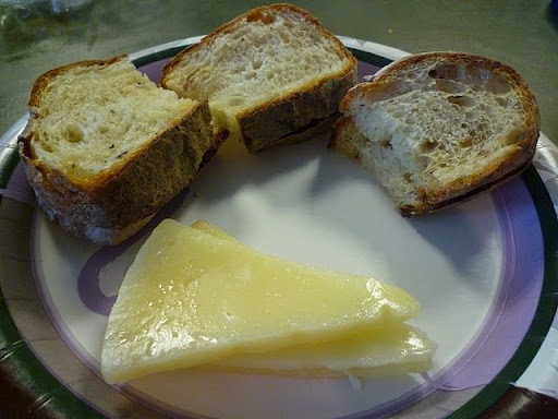 Manchego Cheese and Amy's Onion-Potato Bread