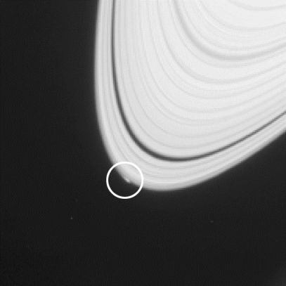 possível formação de nova lua de Saturno