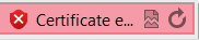 certificate error
